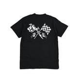 May club -【B.W.G JAPAN】B.W.G x Magical Design "Checker Ink" Tee - Black